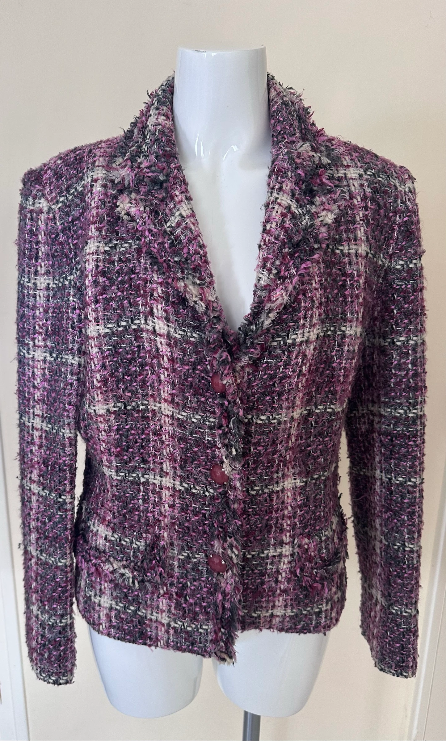 Chaqueta Blazer de alta gama Un Jour Ailleurs Paris – Talla 40 – Excelente estado – photo 4